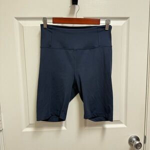 Girlfriend Collective Blue Bike Shorts